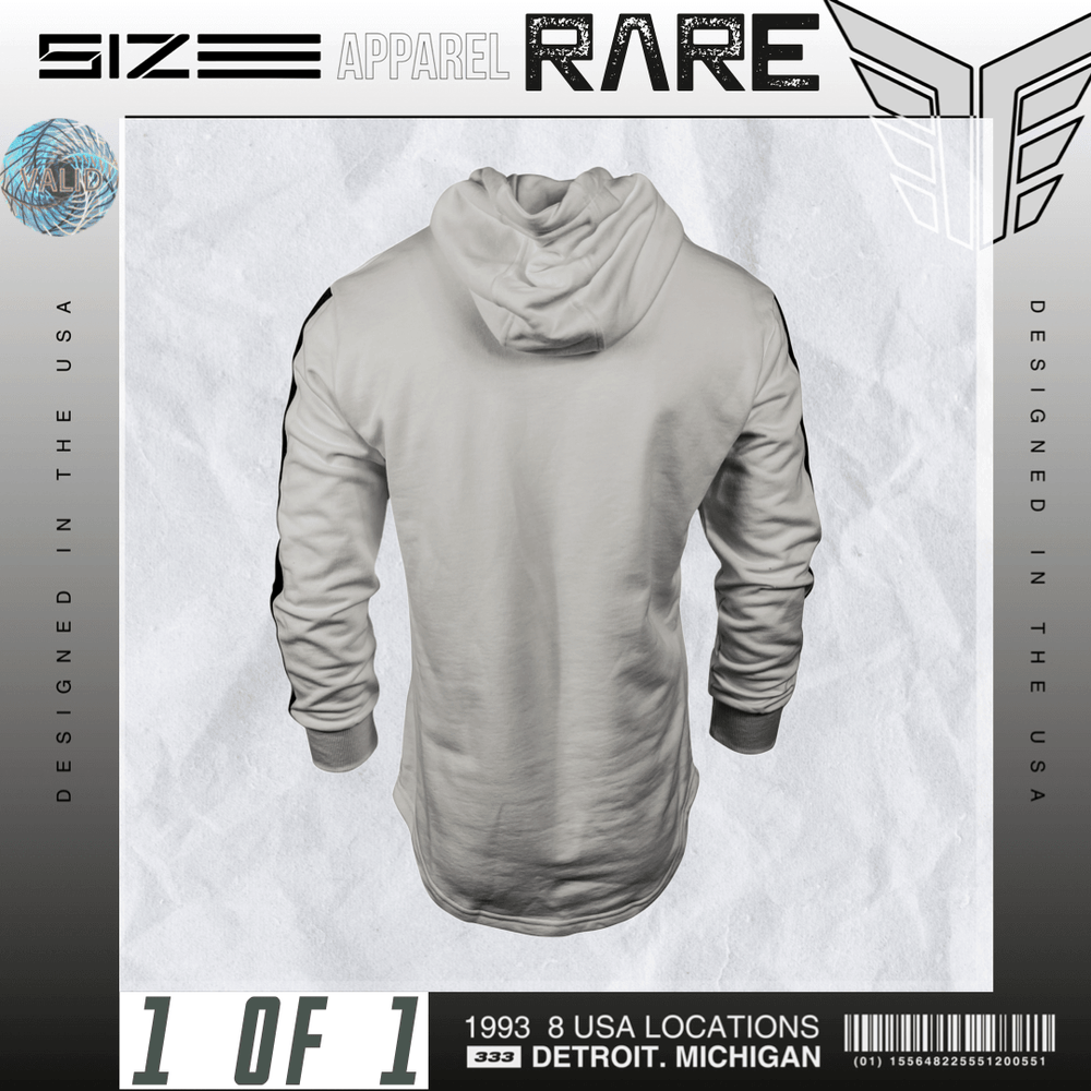 1/1 Size Up White CAMO Scoop Hoodie | Limited